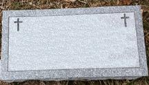 Barre Grey Granite flat marker with a polished border, and two crosses for the catholic cemeteries such as St. Charles cemetery Lindenhurst memorials wellwood ave memorials 